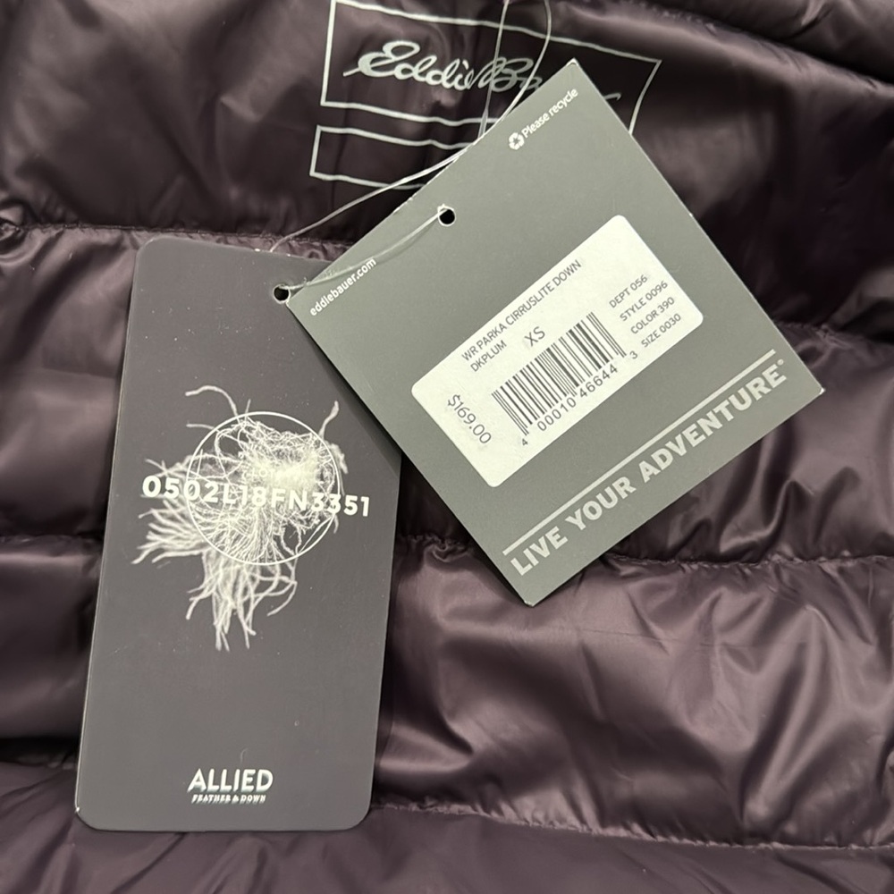 Eddie Bauer Cirruslite 2.0 Down Parka NWT - Picture 11 of 14